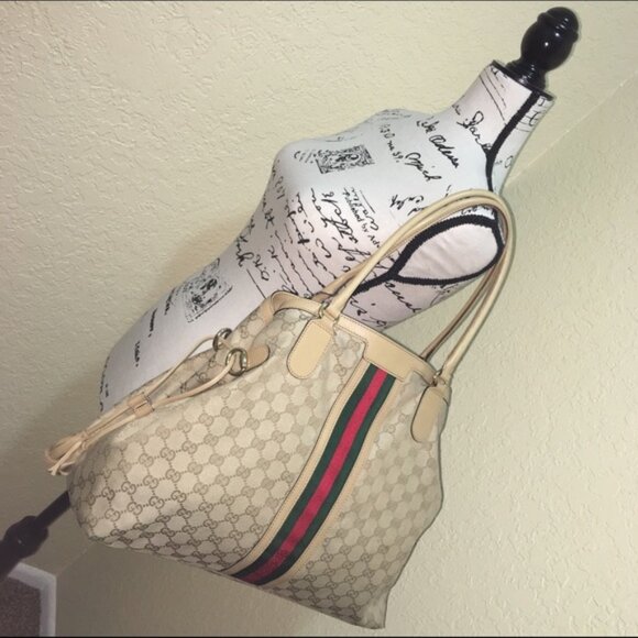 *SALE* GUCCI GG Canvas Tote - Good Used Condition - Picture 15 of 16